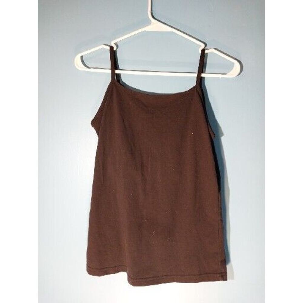 Western Connection Black Tank Top With Built In Support Bra Size S